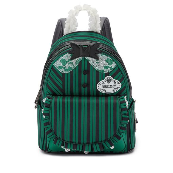 Haunted Mansion Disney Parks Loungefly Ghost Host Backpack - Picture 1 of 5